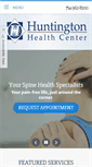 Mobile Screenshot of huntingtonhealthcenter.com